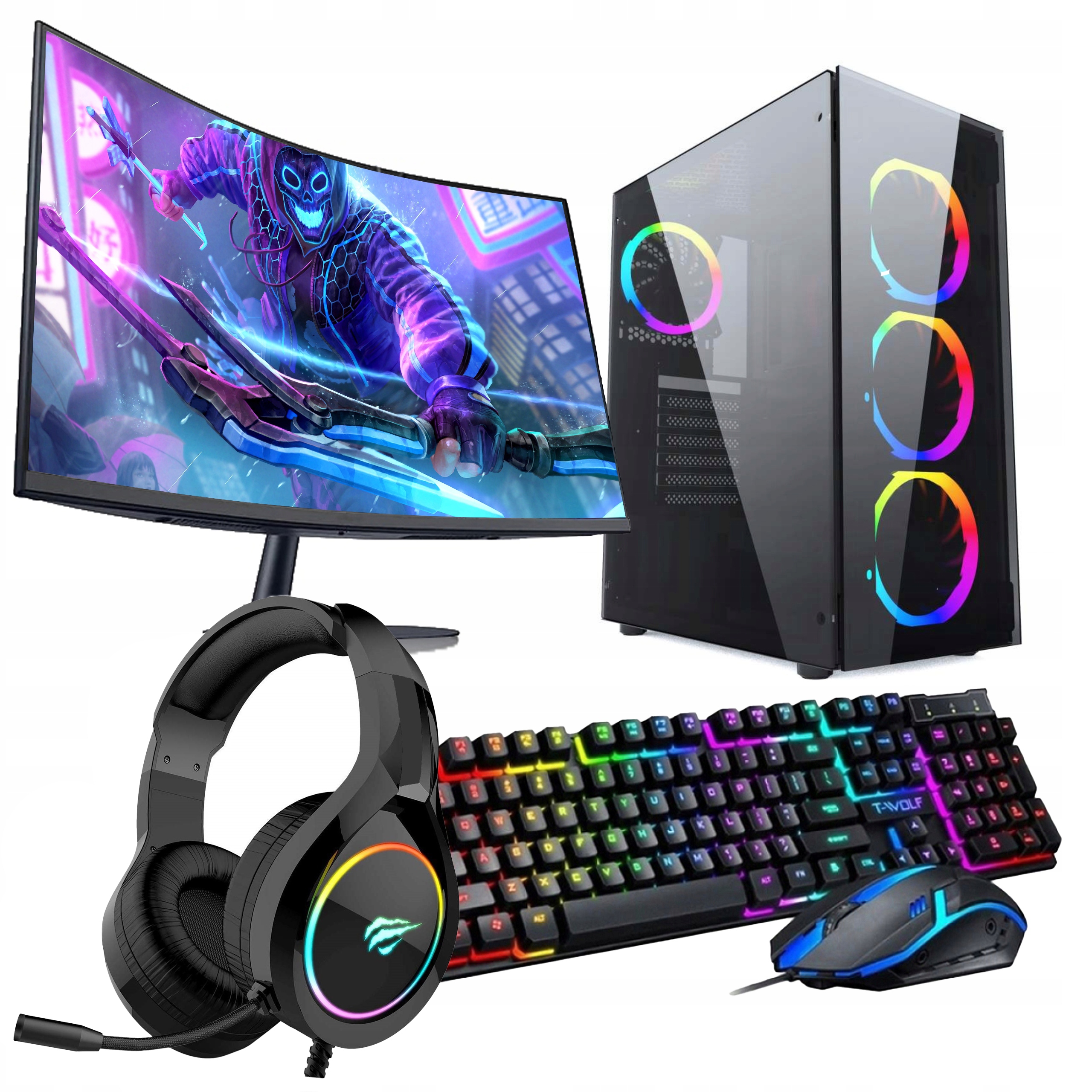 I7 SADA HERNÉHO POČÍTAČA 32 GB DDR4 RAM 512SSD WIN10